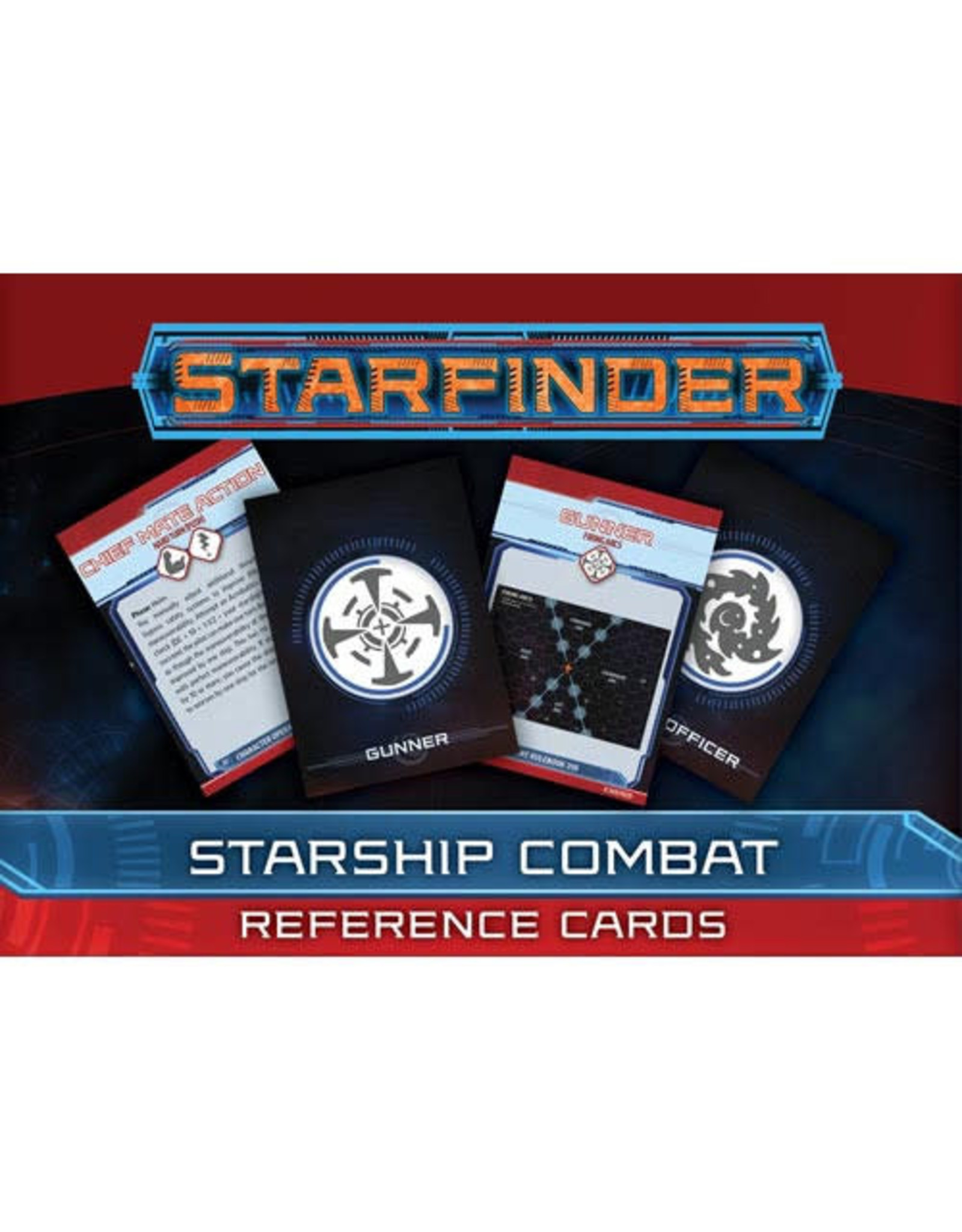 Paizo Publishing Starfinder RPG: Starship Combat Reference Cards