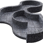 WizKids WarLock Tiles: Dungeon Tile III - Curves