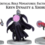 WizKids Dungeons & Dragons Critical Role Miniatures Factions of Wildemount Kryn Dynasty