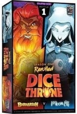 Roxley Game Labs Dice Throne: S1R Barbarian v Moon Elf