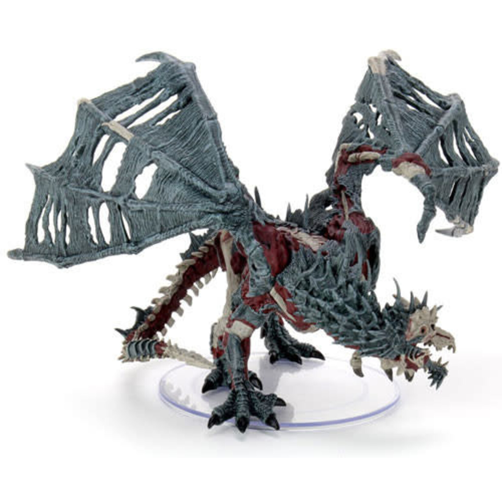 WizKids Dungeons & Dragons Icons of the Realms: Set 18 Boneyard Premium - Green Dracolich