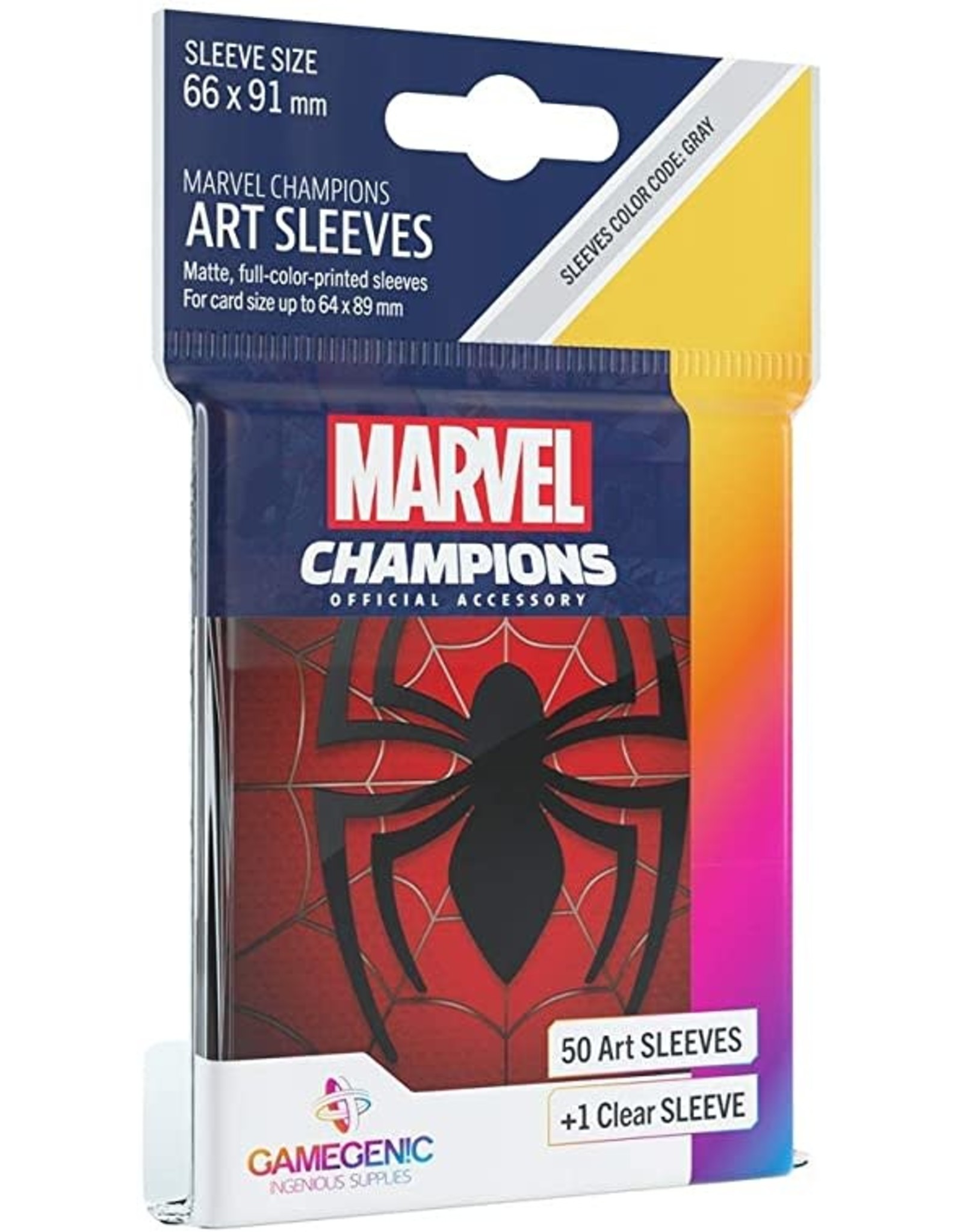 Marvel Champions Art Sleeves SpiderMan Go4Games