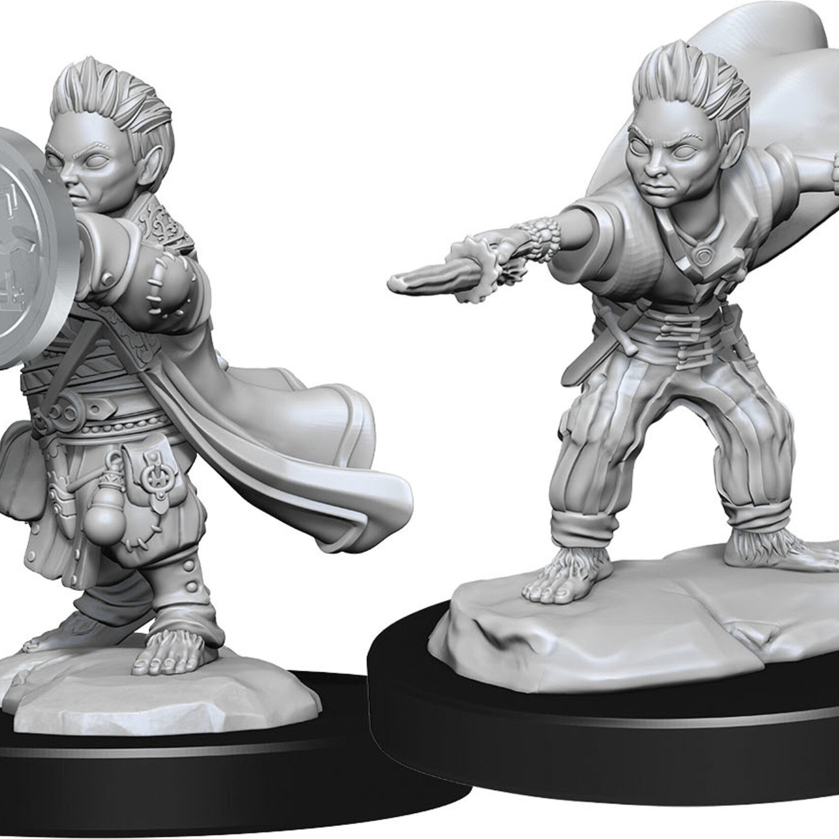 WizKids Pathfinder Deep Cuts Unpainted Miniatures: W14 Halfling Wizard Mal