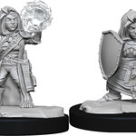 WizKids Pathfinder Deep Cuts Unpainted Miniatures: W14 Halfling Cleric Female