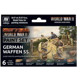 Vallejo Vallejo Model Color Set: WWII - German Waffen SS