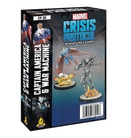 Atomic Mass Games Marvel Crisis Protocol: Cap. America & War Machine Pack
