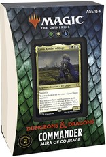 Wizards of the Coast Magic the Gathering CCG: Adventures in the Forgotten Realms Commander Deck - Aura of Courage