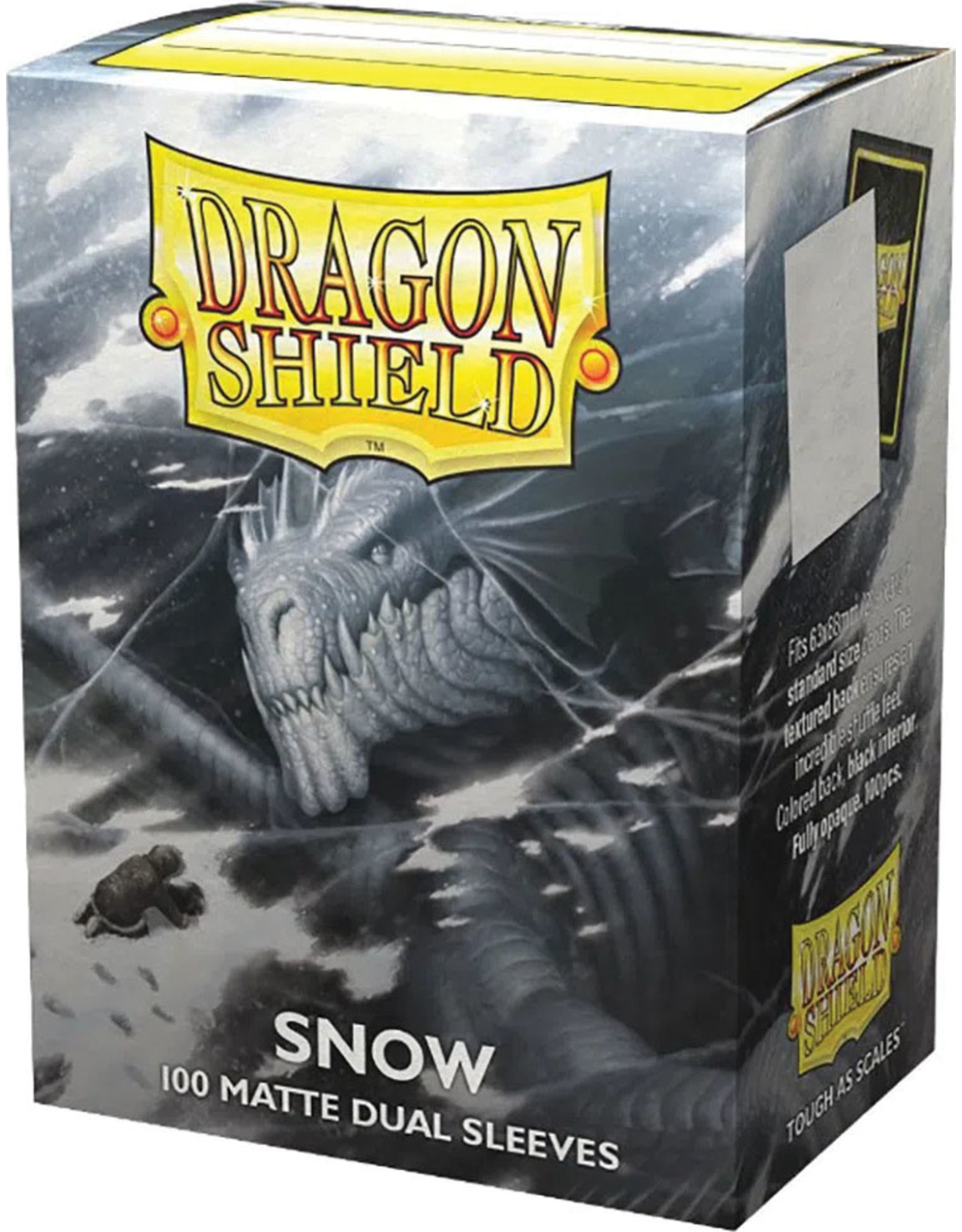 Dragon Shield Dragon Shields: (100) Matte Dual - Snow