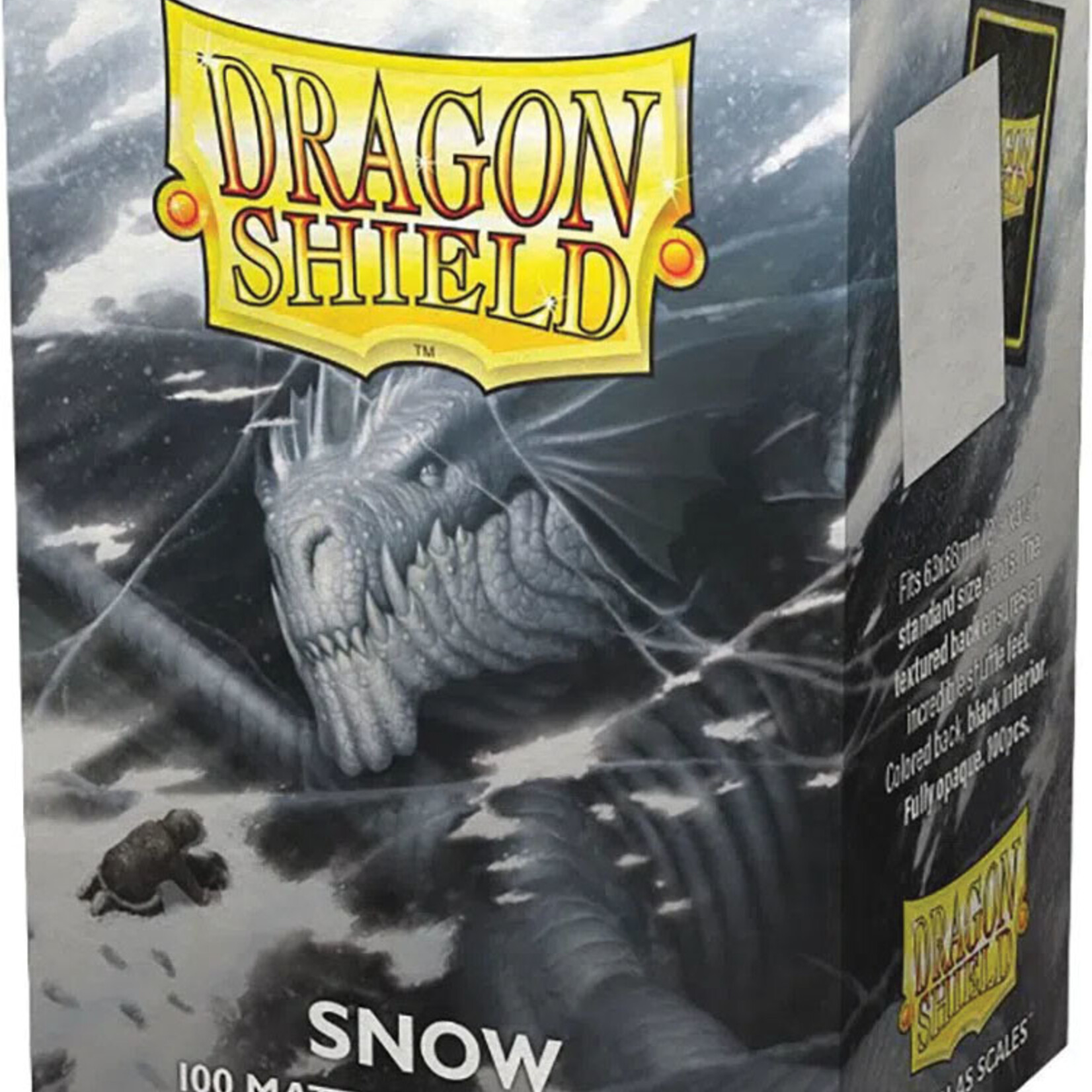 Dragon Shield Dragon Shields: (100) Matte Dual - Snow