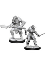 WizKids Dungeons & Dragons Nolzur`s Marvelous Unpainted Miniatures: W15 Bugbear Barbarian Male & Bugbear Rogue Female