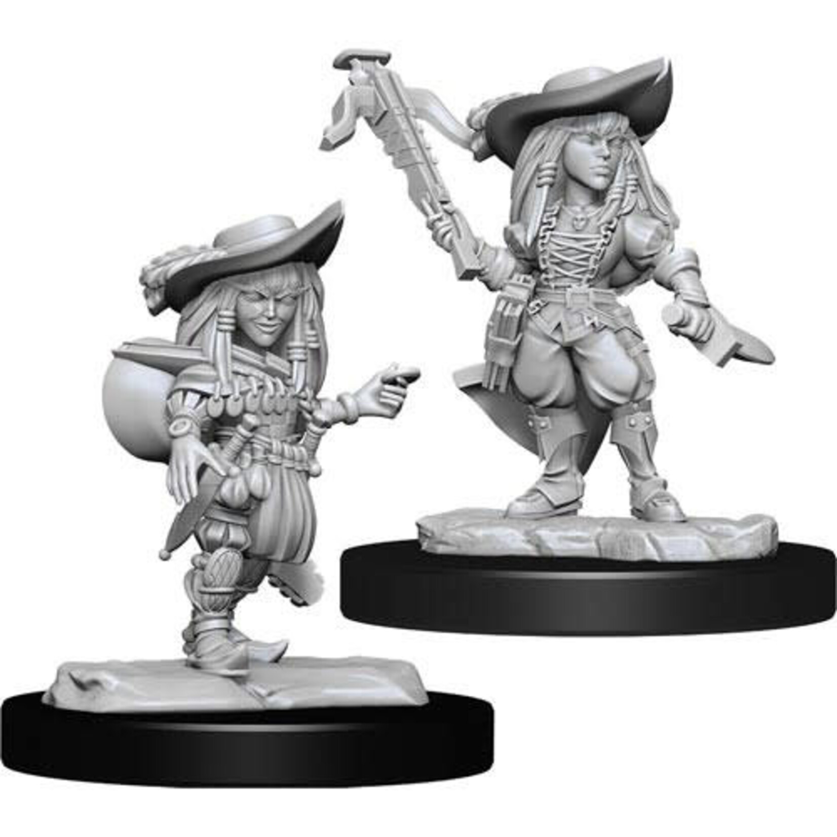 WizKids Pathfinder Deep Cuts Unpainted Miniatures: W15 Gnome Bard Female