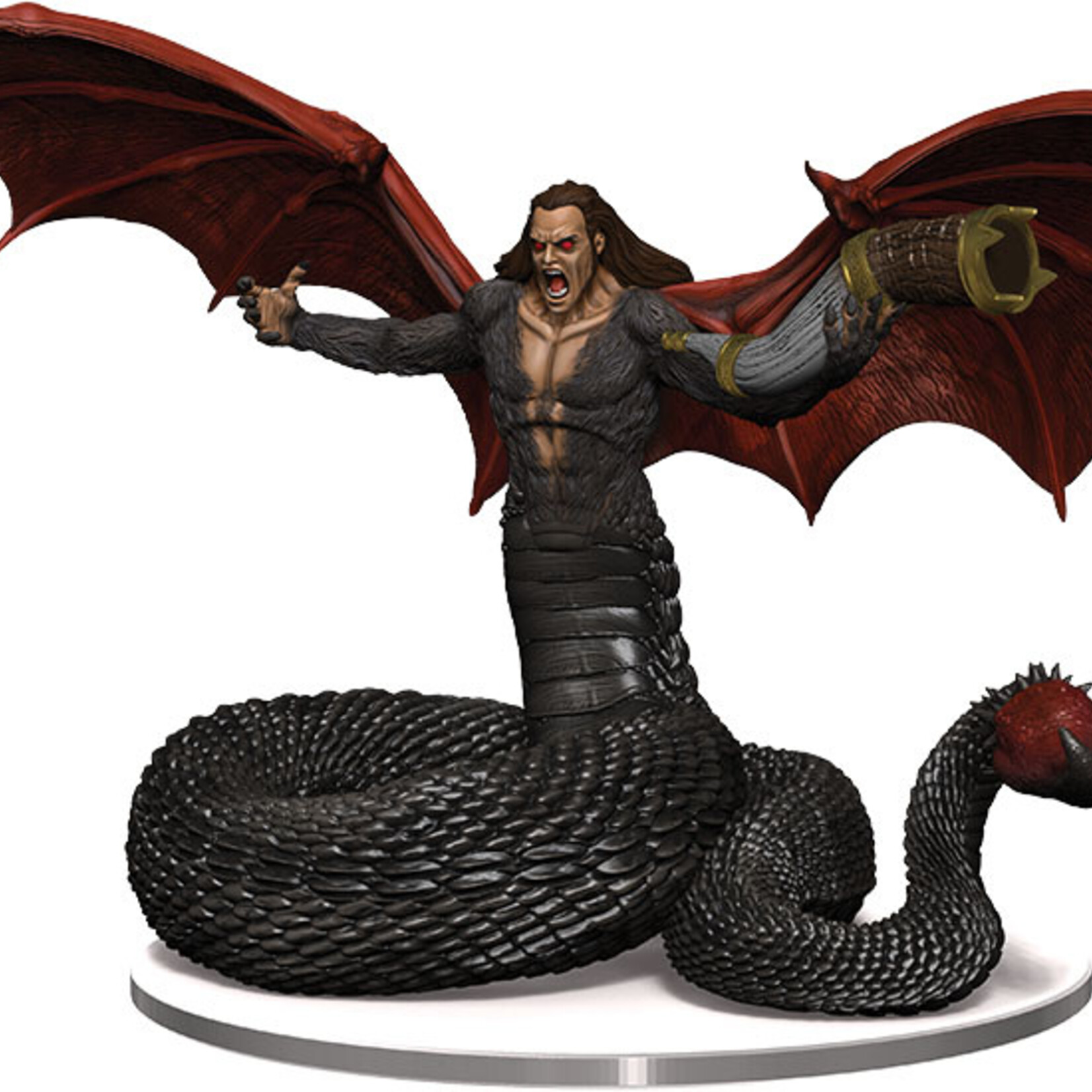 WizKids Dungeons & Dragons Fantasy Miniatures: Icons of the Realms Archdevil - Geryon Premium Figure