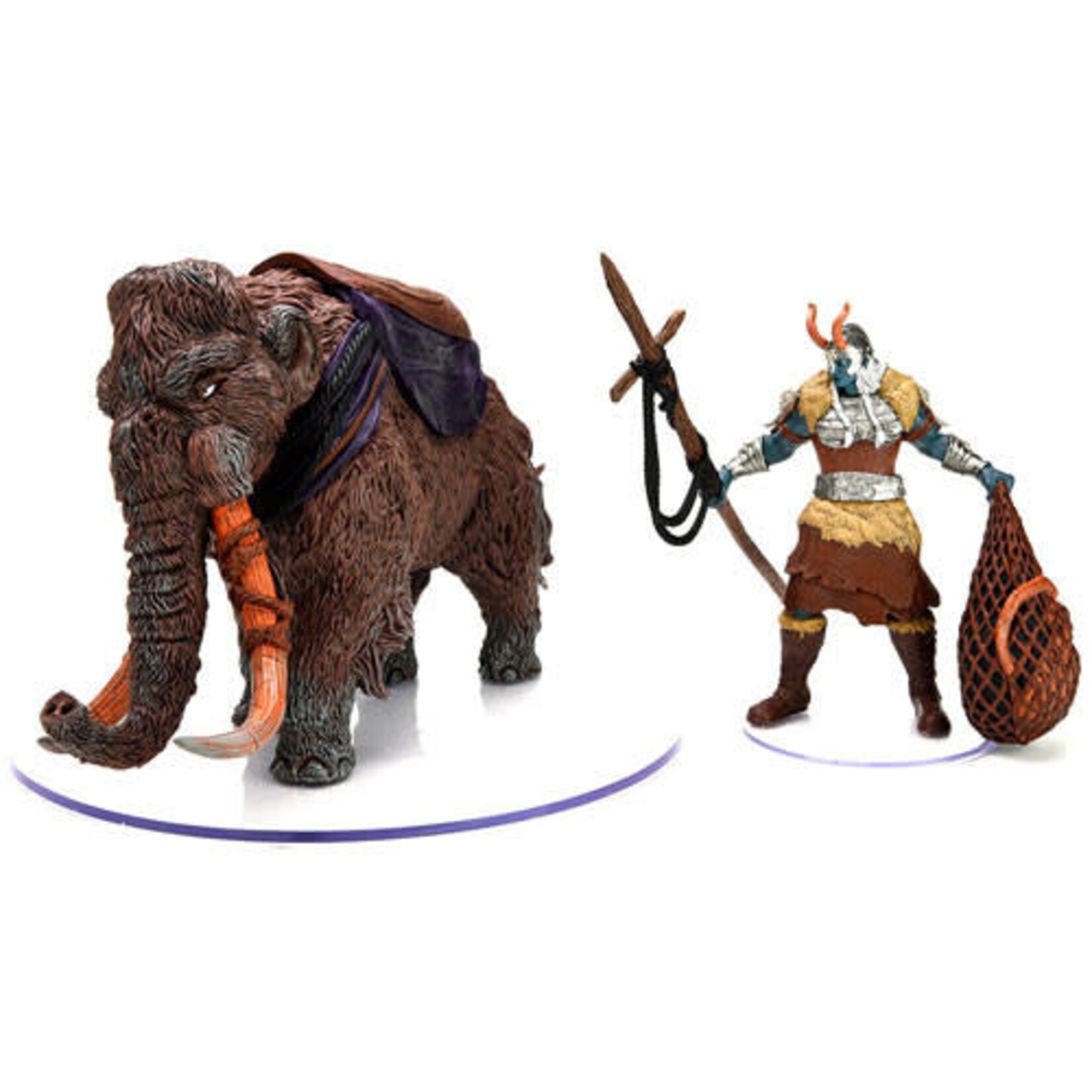 WizKids Dungeons & Dragons Fantasy Miniatures: Icons of the Realms Set 19 Snowbound Frost Giant and Mammoth Premium Set