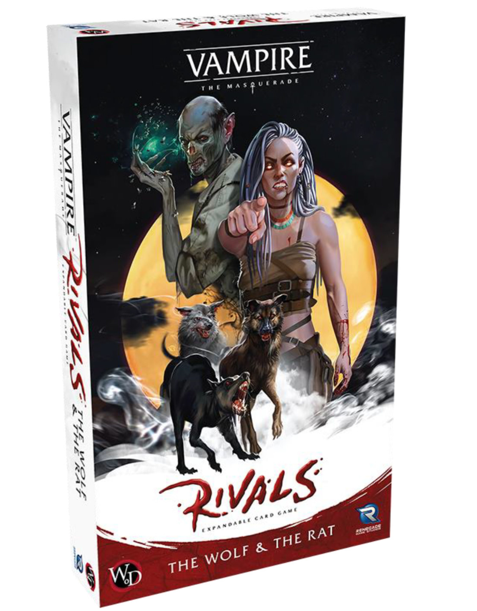 Renegade Game Studios Vampire the Masquerade Rivals ECG: The Wolf & The Rat Expansion