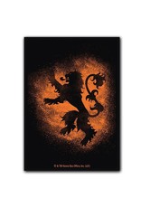 Arcane Tinmen Dragon Shields: Art: Brushed: GoT: Lannister (100)