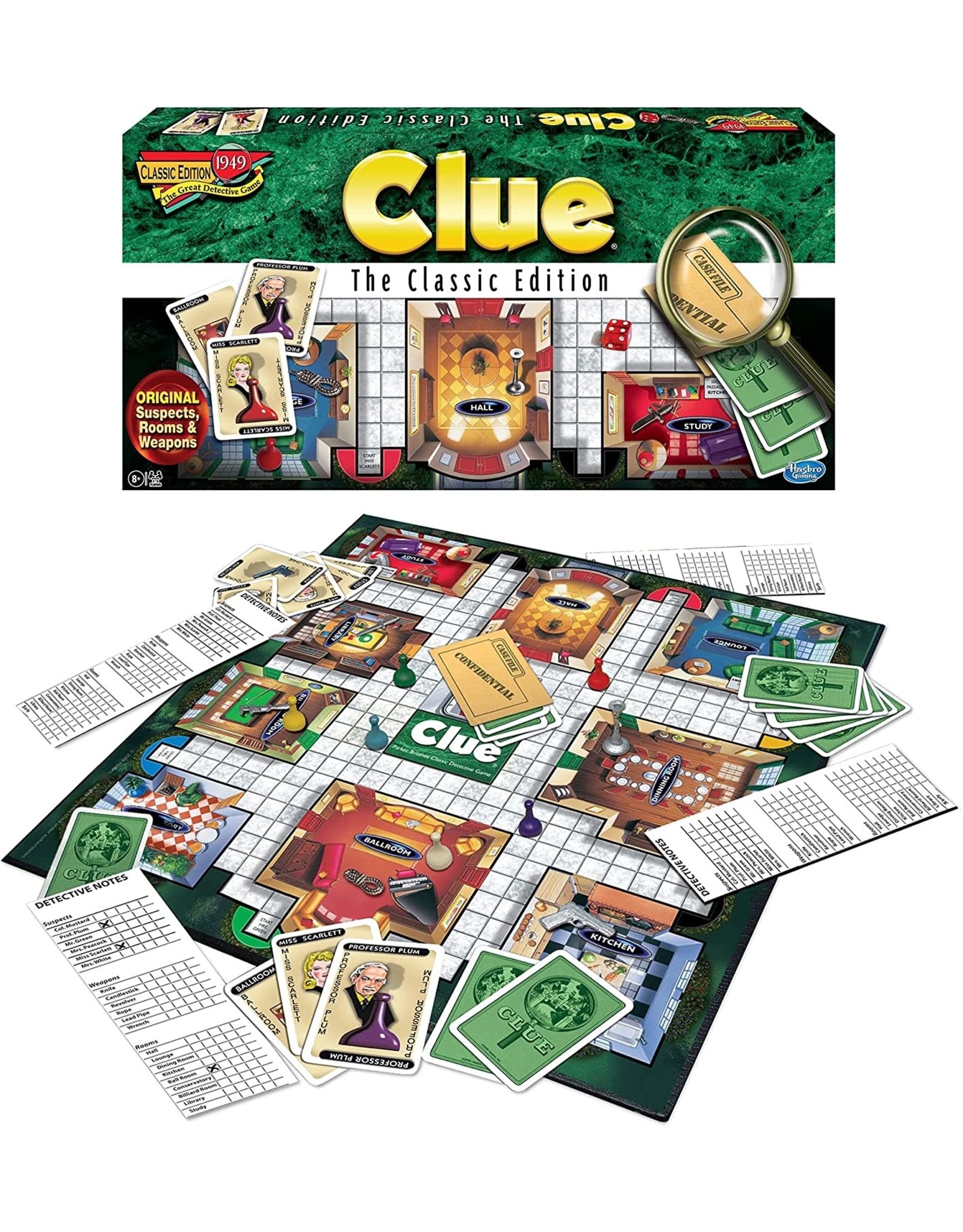 Hasbro Clue - The Classic Edition