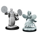 WizKids Critical Role Unpainted Miniatures: W1 Human Graviturgy and Chronurgy Wizards Female