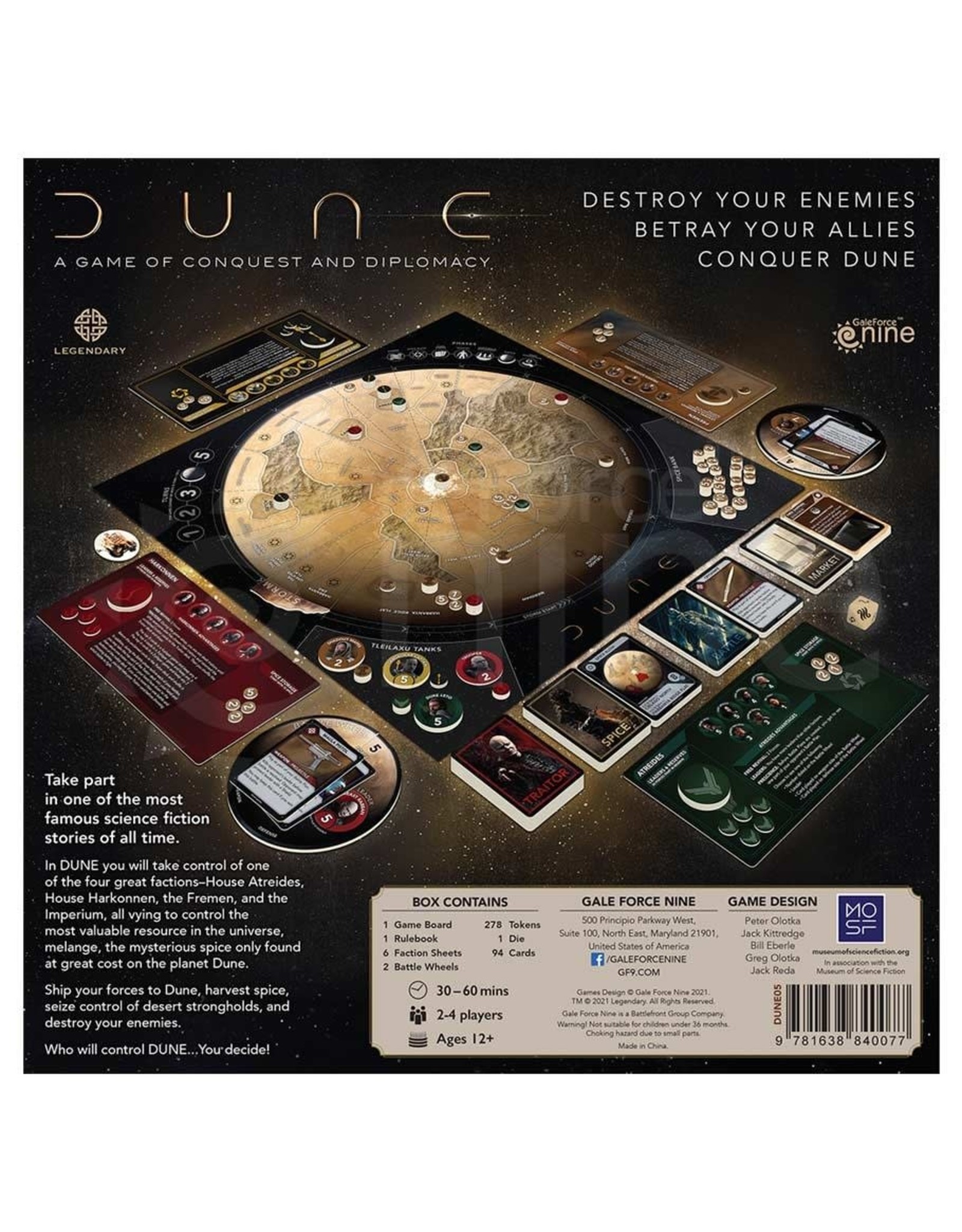 Dune Board Game Film Version Go4Games