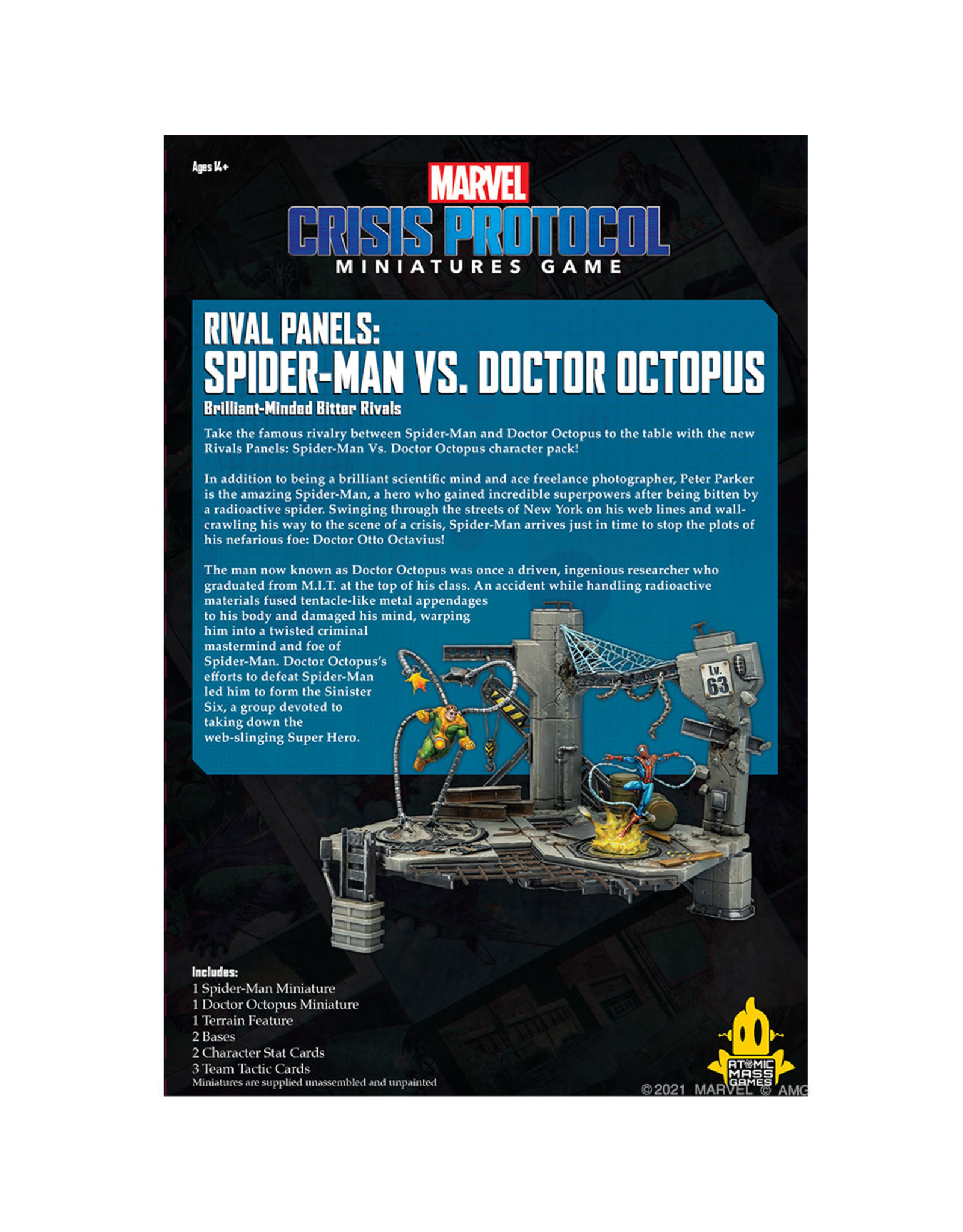 Atomic Mass Games Marvel: Crisis Protocol - Rival Panels - Spider-Man VS. Doctor Octopus