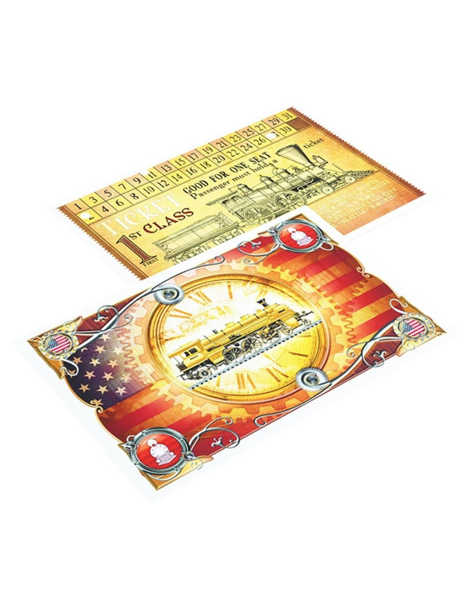 GameGenic DP: Ticket to Ride: Art Sleeves (100)
