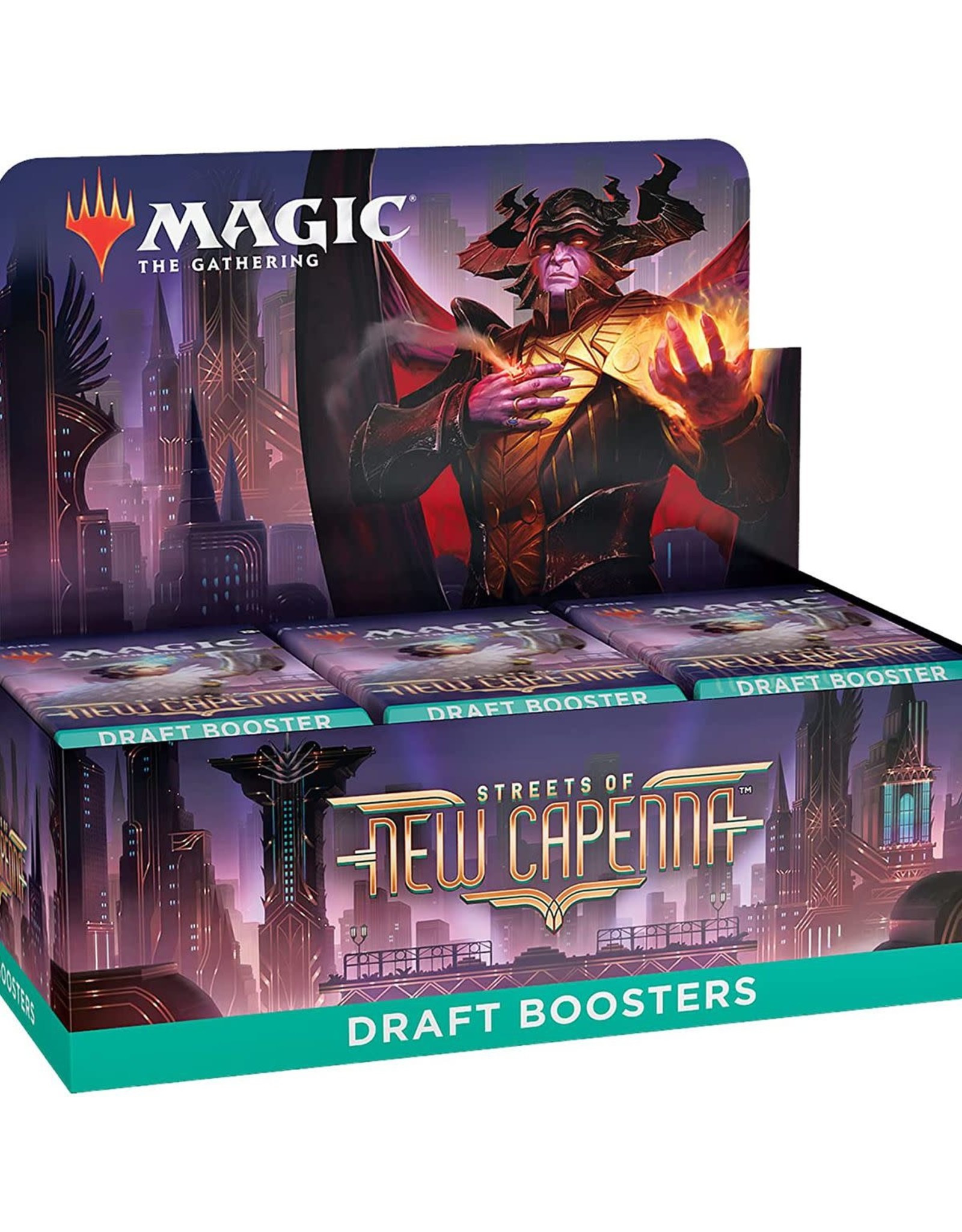 Wizards of the Coast MTG: Streets of New Capenna Draft Booster Box