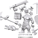WizKids Dungeons & Dragons Frameworks: W01 Orc Barbarian Male