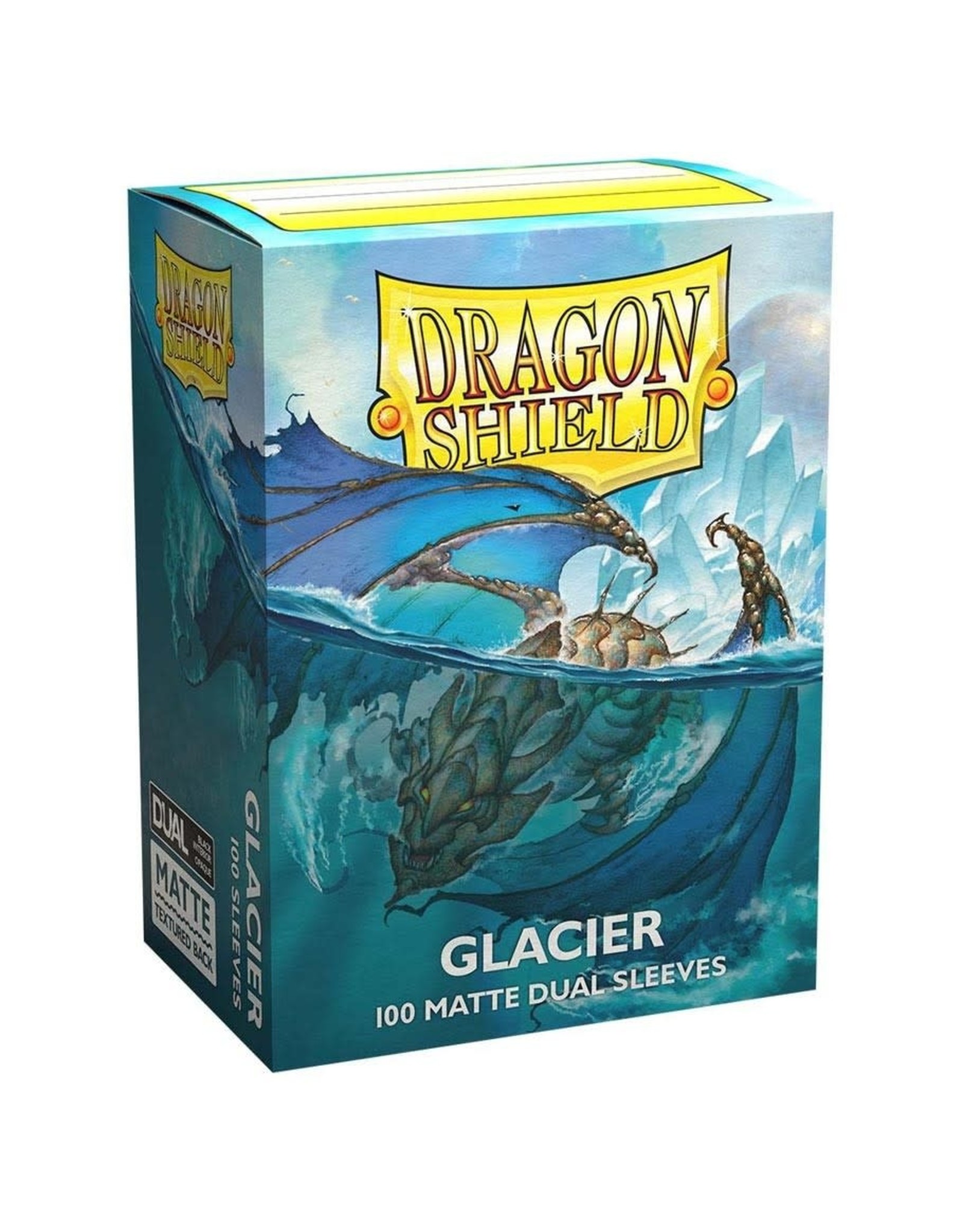 Arcane Tinmen Dragon Shield: (100) Matte Dual Glacier