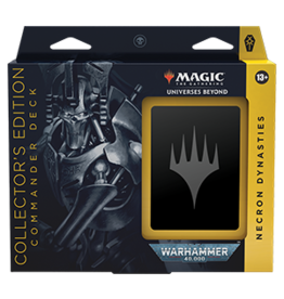 Wizards of the Coast MTG: Universes Beyond - Warhammer 40,000 - Necron Dynasties COLLECTORS EDITION