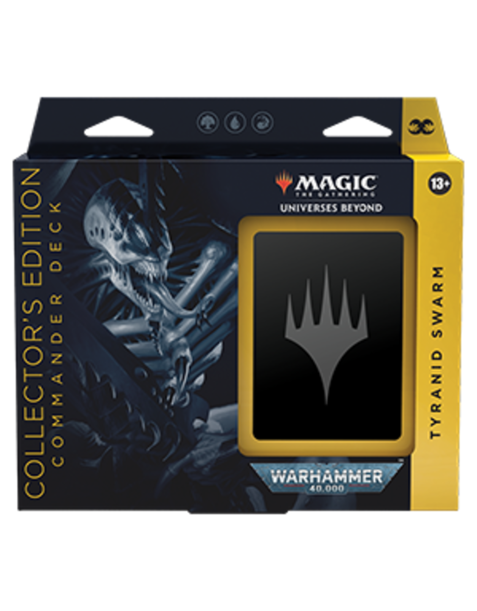Wizards of the Coast MTG: Universes Beyond - Warhammer 40,000 - Tyranid Swarm COLLECTORS EDITION