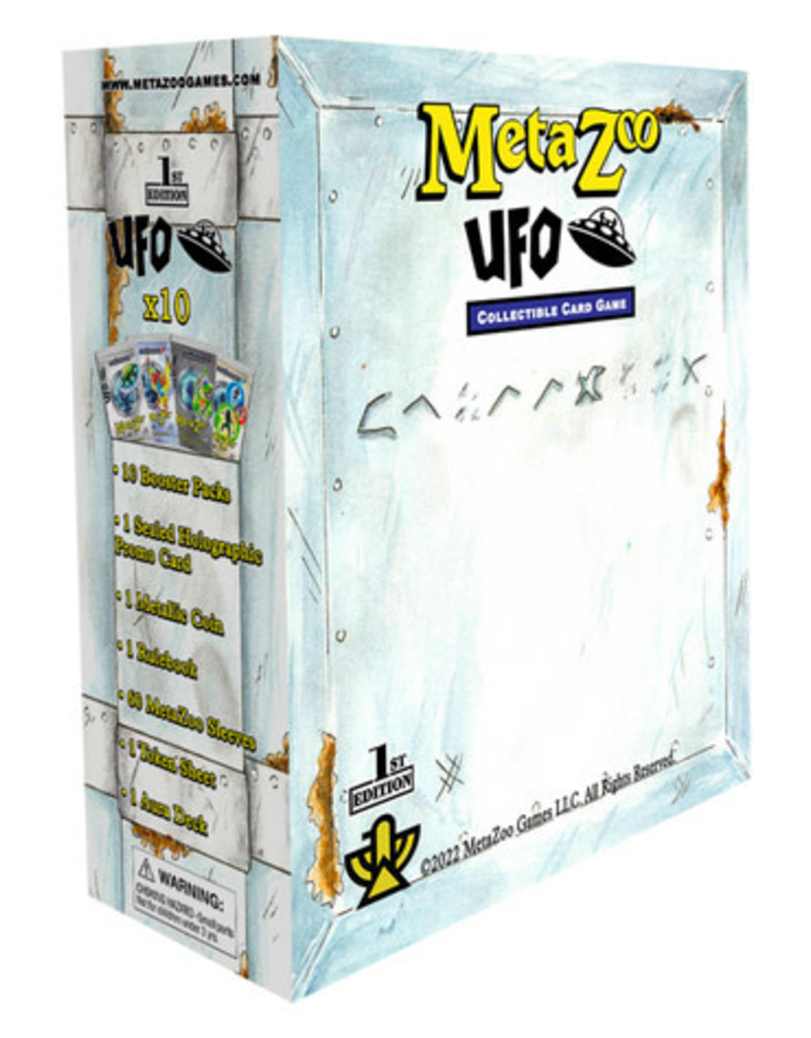 Cryptid Nation MetaZoo TCG: UFO 1st Edition Spellbook (Individual spellbook)