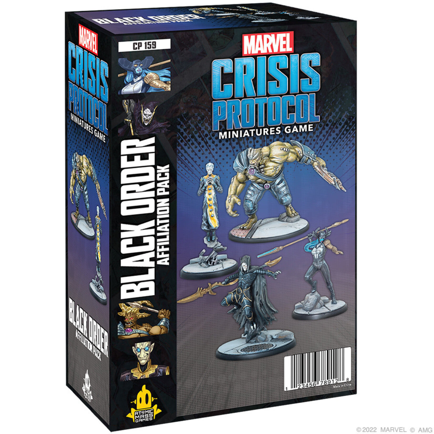 Atomic Mass Games Marvel: Crisis Protocol - Black Order Affiliation Pack