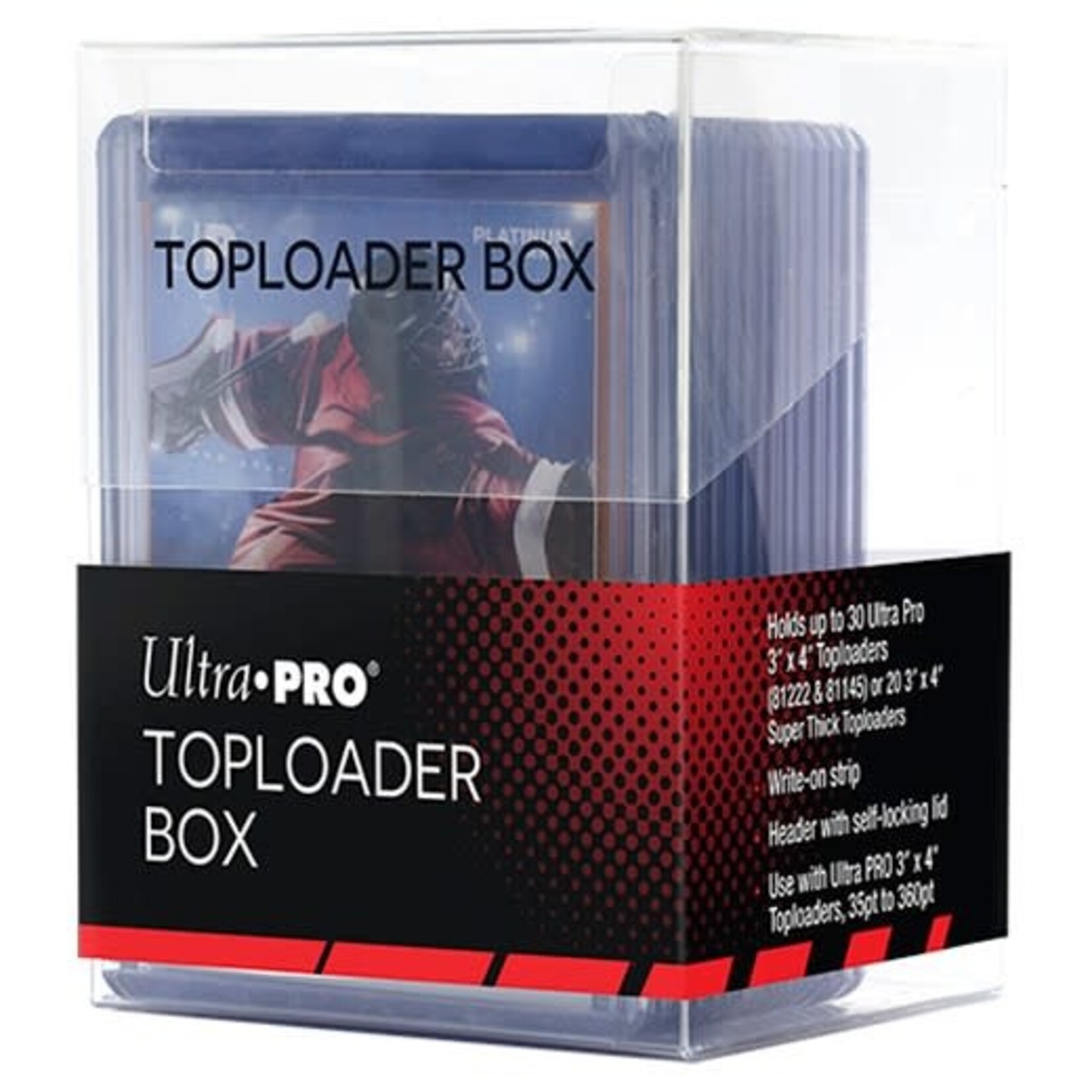 Ultra Pro Box: 3x4 Toploader Box