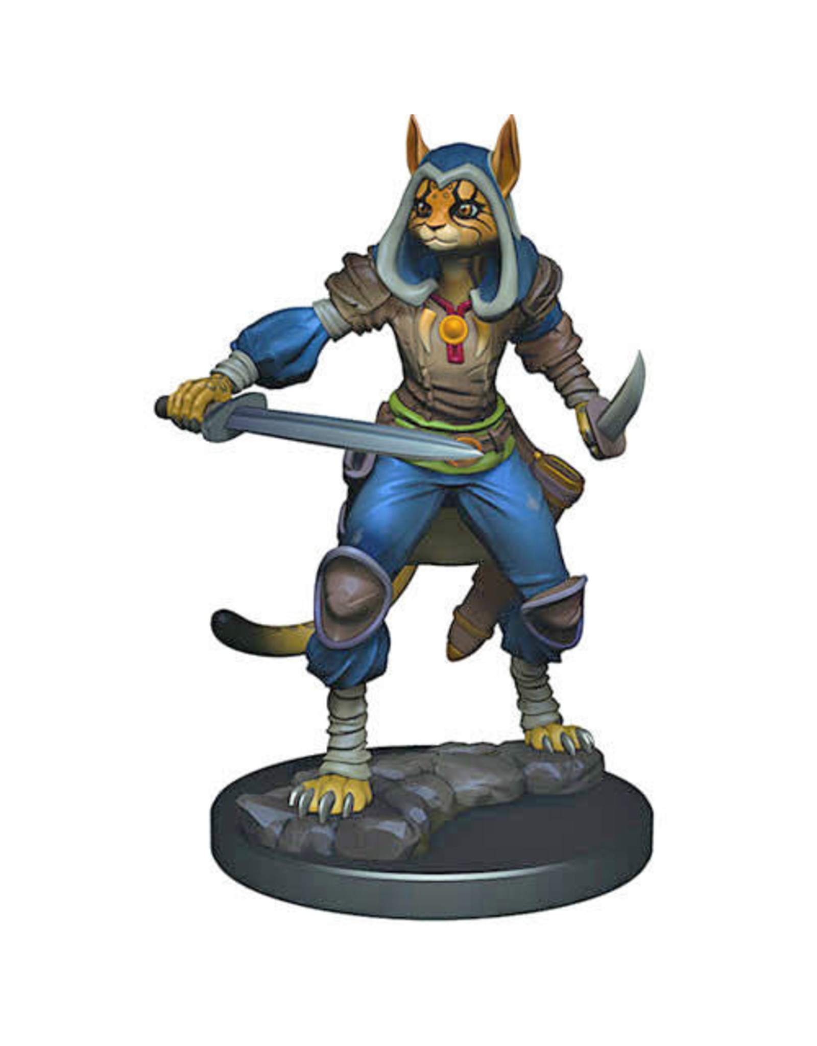 WizKids Dungeons & Dragons: Icons of the Realms Premium Figures W03 Female Tabaxi Rogue