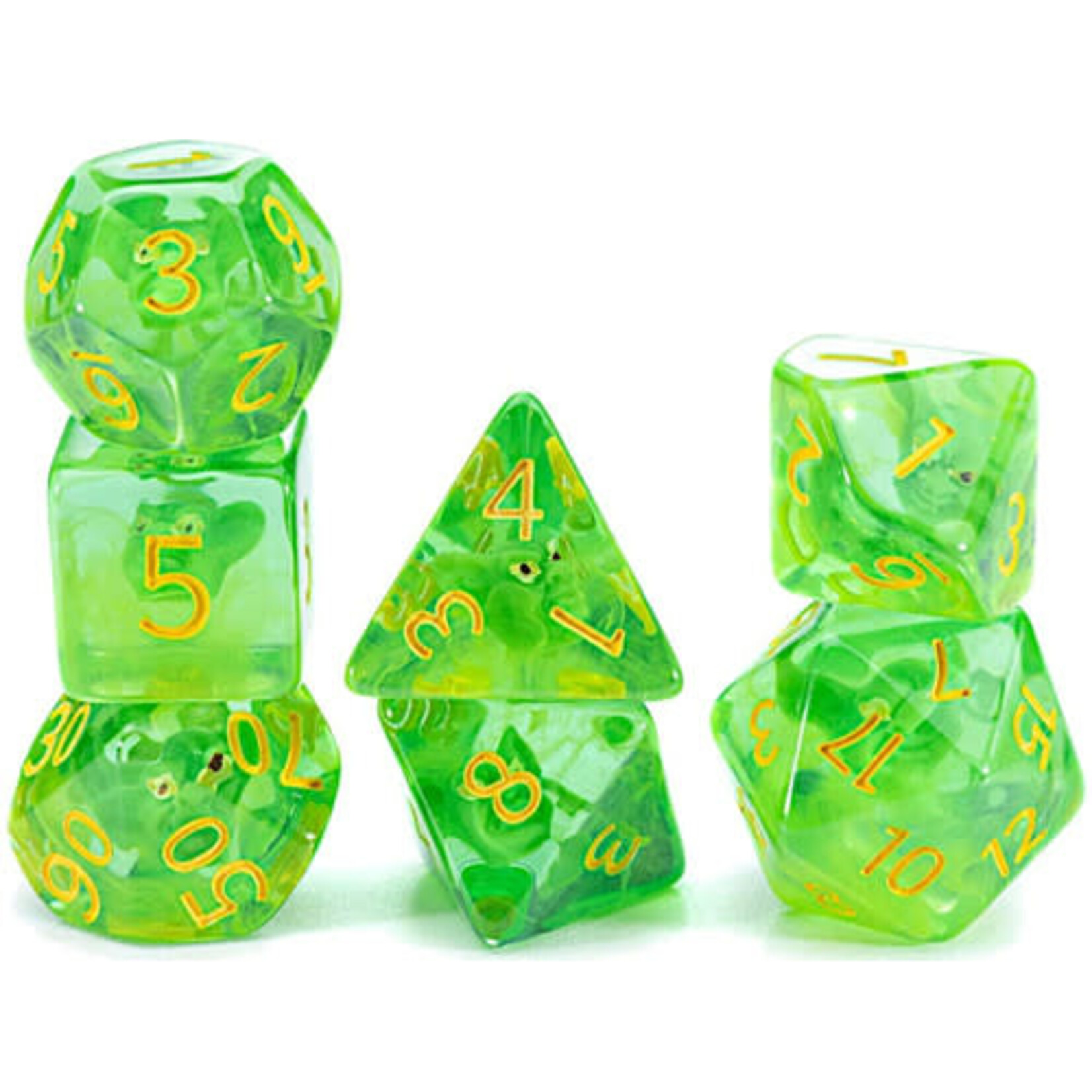 Gate Keeper Games Inclusion Dice: Dice Goblin (7 Polyhedral Dice Set)