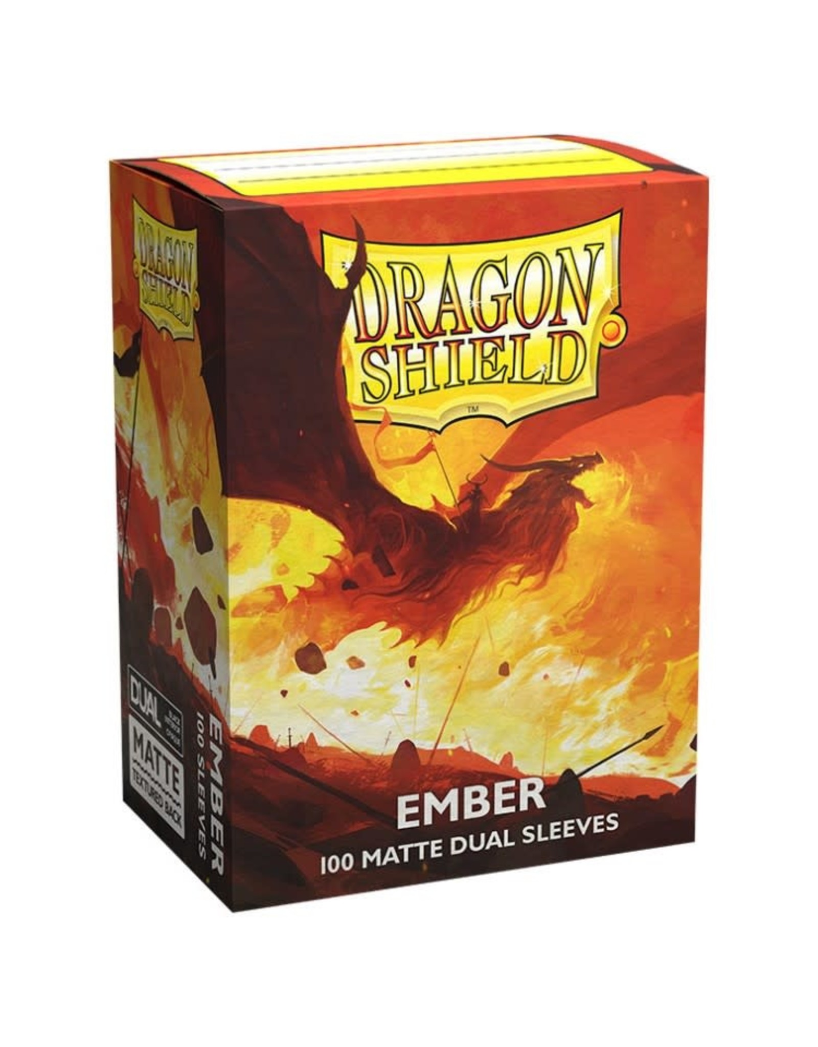 Dragon Shield Dragon Shield: (100) Matte Dual - Ember