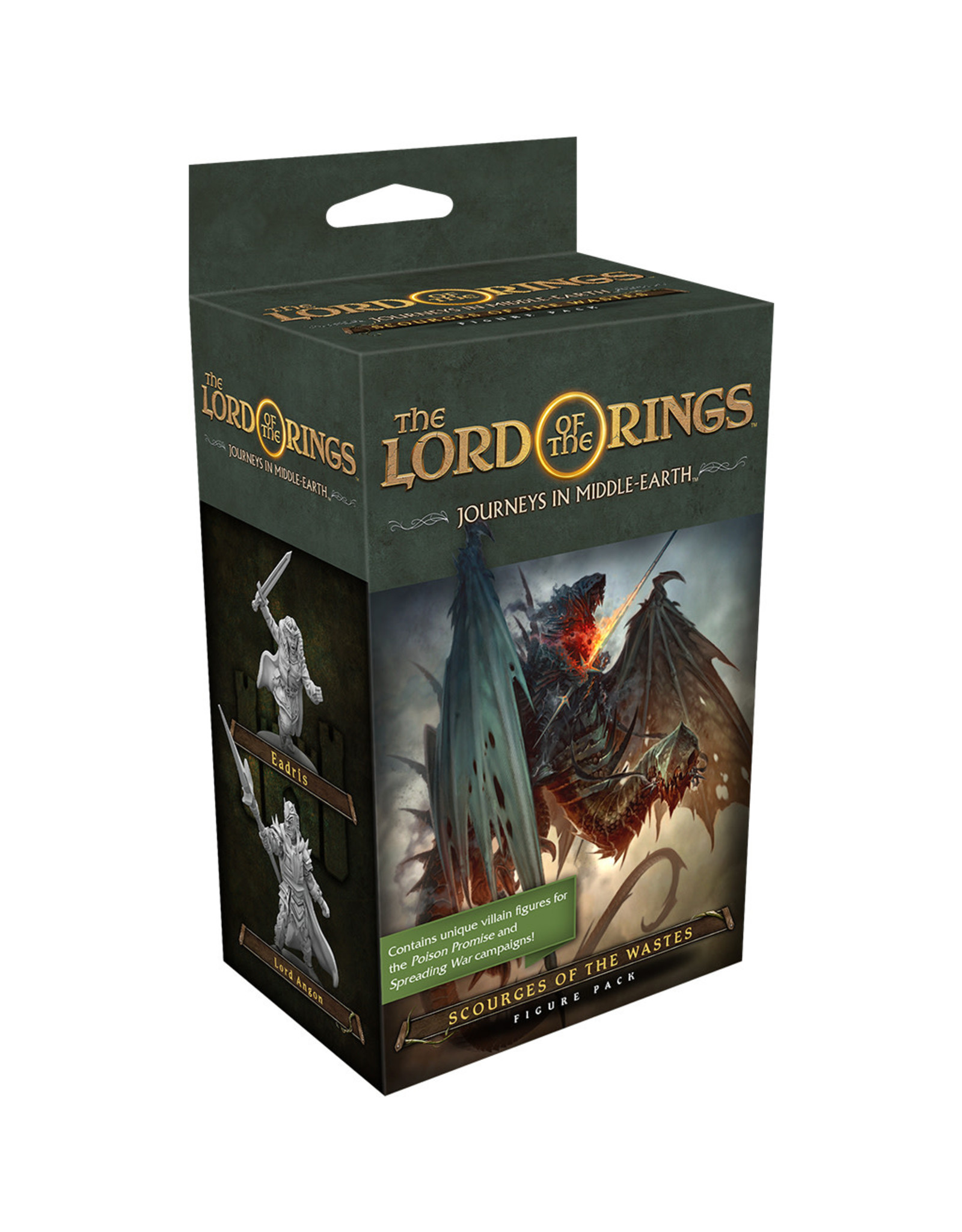 Fantasy Flight Games LOTR: JME: Scourges of the Wastes Figure Pack