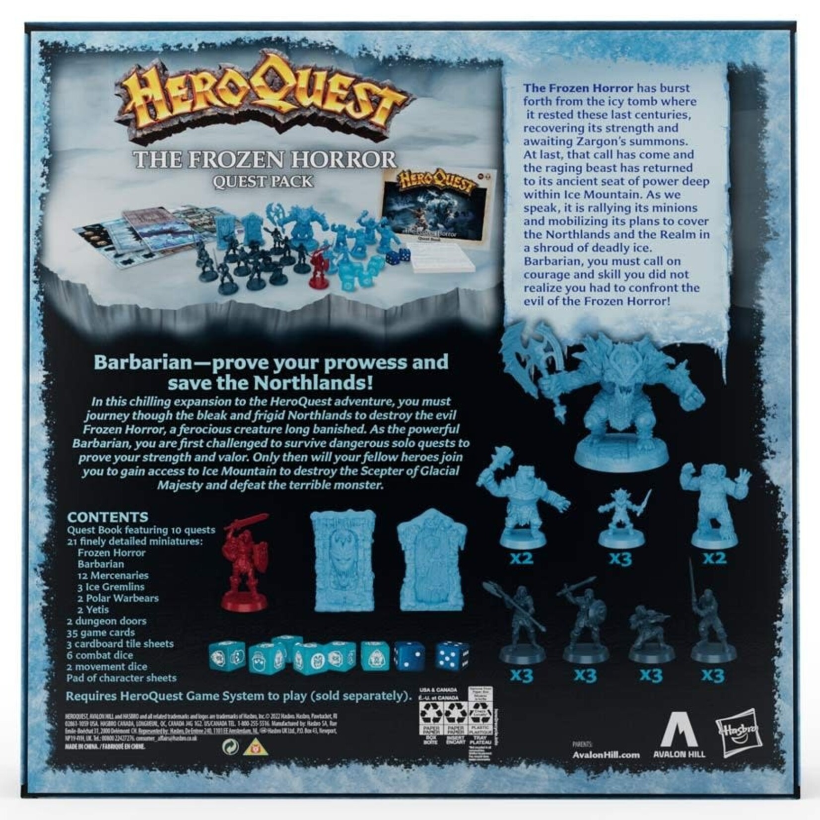 Hasbro HeroQuest: The Frozen Horror