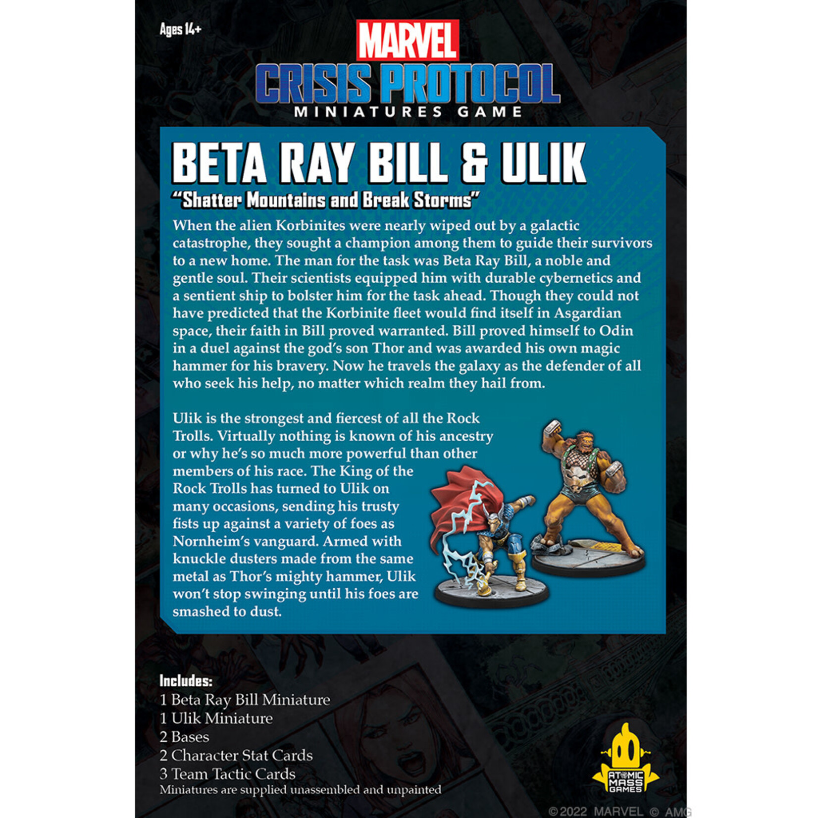 Atomic Mass Games Marvel: Crisis Protocol - Beta Ray Bill & Ulik