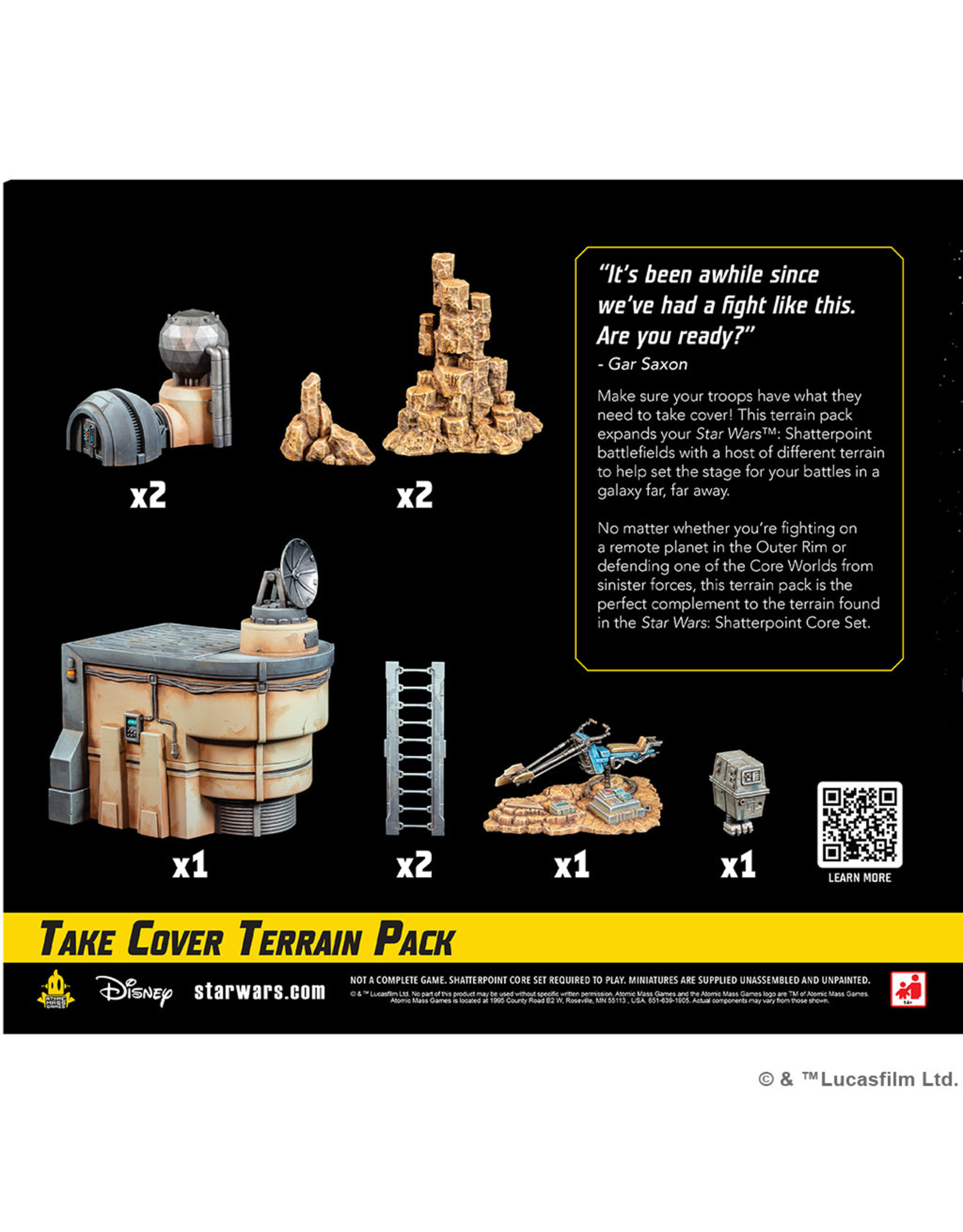 Atomic Mass Games Star Wars: Shatterpoint - Take Cover Terrain Pack