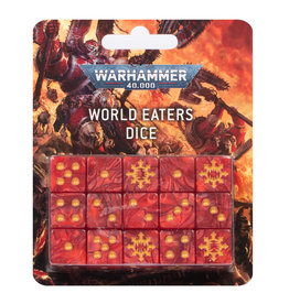 Games Workshop Warhammer 40000: World Eaters Dice