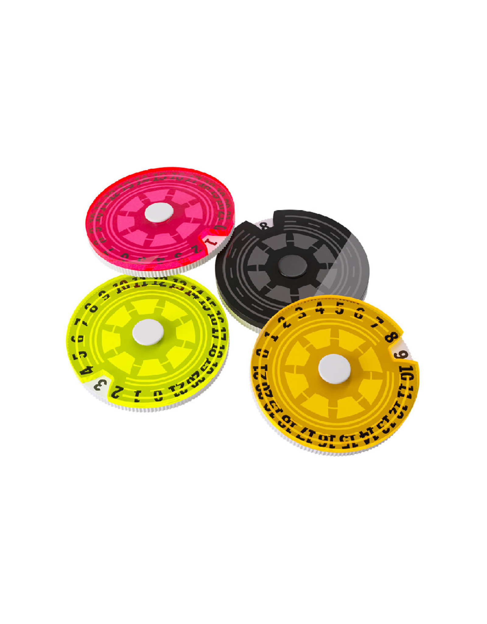 GameGenic Single Dial Life Counters - 4pk