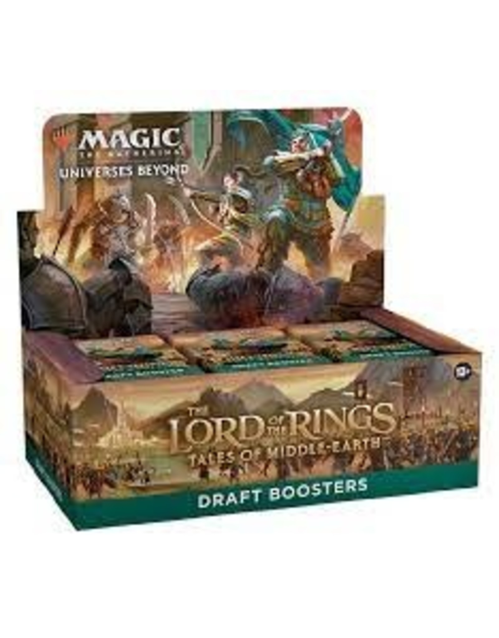 Wizards of the Coast Magic The Gathering CCG: Lord of the Rings Draft Booster Display