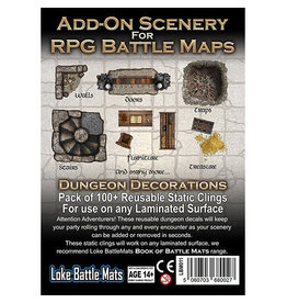 Loke Battle Mats Add-on Scenery for Battle Maps: Dungeon Decorations
