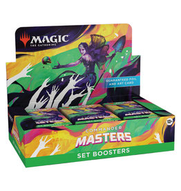 Wizards of the Coast Magic the Gathering CCG: Commander Masters Set Booster Display (24)