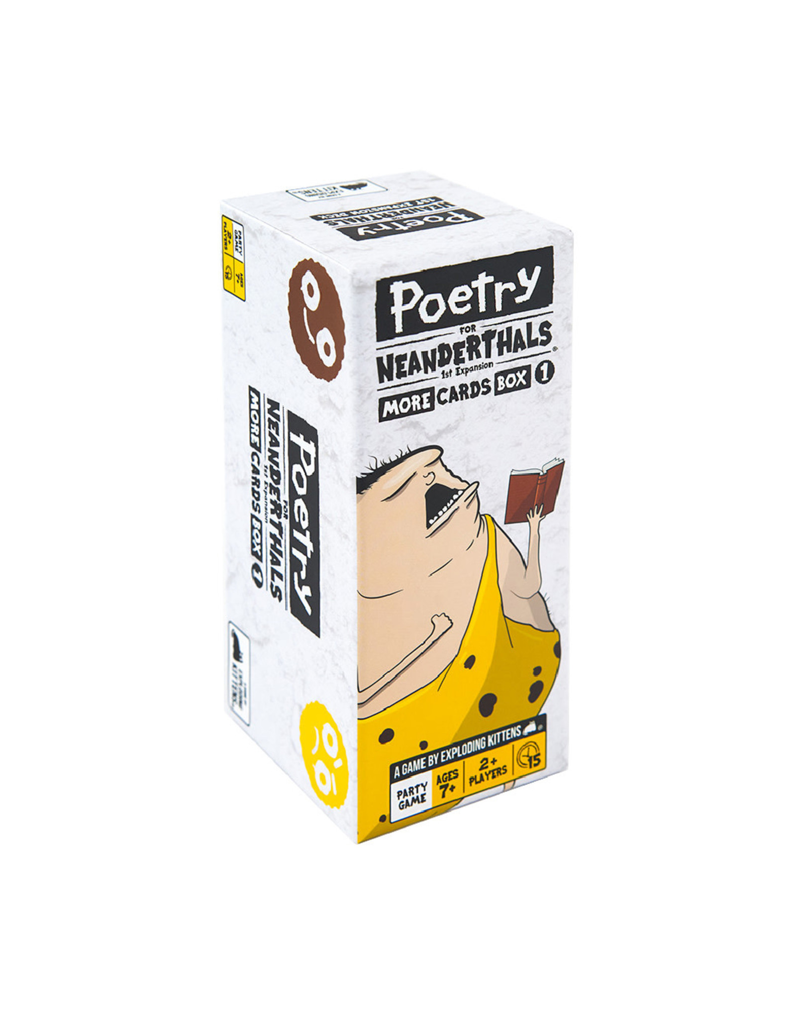 Exploding Kittens Poetry for Neanderthals - More Cards Box 1