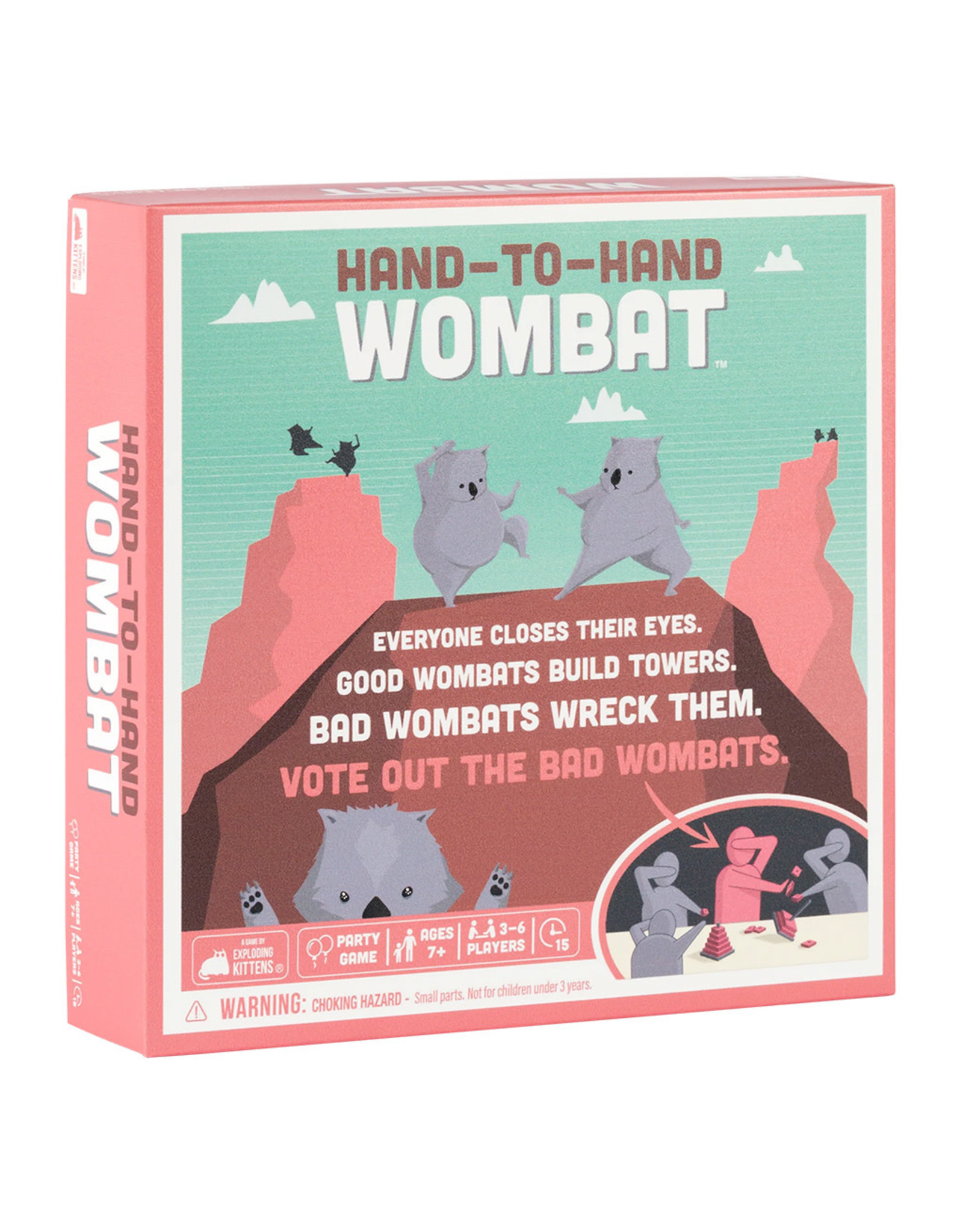 Exploding Kittens Hand-to-Hand Wombat