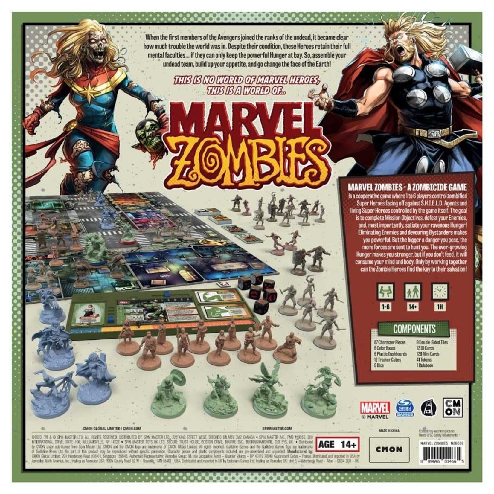 CMON Marvel Zombies: Core box