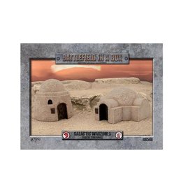 Gale Force 9 Galactic Warzones - Desert Buildings (x2)
