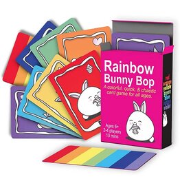 Rainbow Rabbits Games Rainbow Bunny Bop Card Game