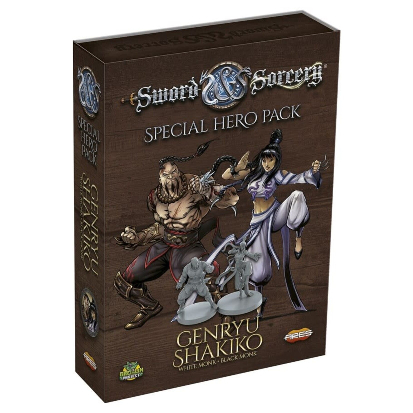 Ares Games Sword & Sorcery: WH/BK Monk Hero Pack